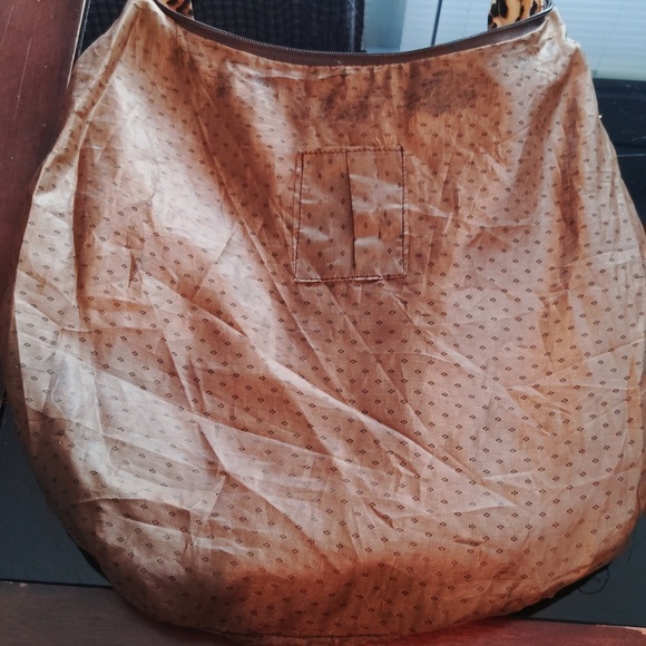 Leopard Print Purse Tote Shoulder Bag - Picture 3 of 16